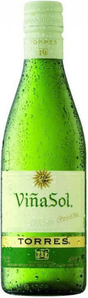 Вино "Vina Sol", Catalunya DO, 2017, 0.1875 л