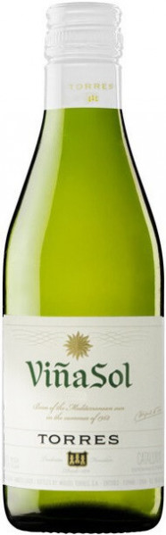 Вино "Vina Sol", Catalunya DO, 2018, 0.187 л