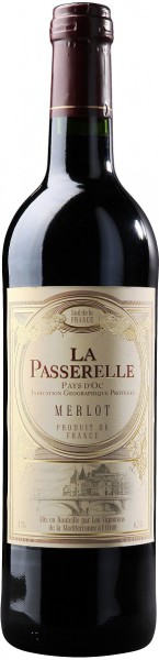 Вино Vinadeis, "La Passerelle" Merlot, Pays d'Oc IGP