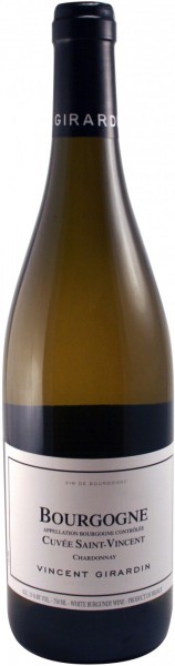 Вино Vincent Girardin, Bourgogne Chardonnay "Cuvee Saint-Vincent", 2010