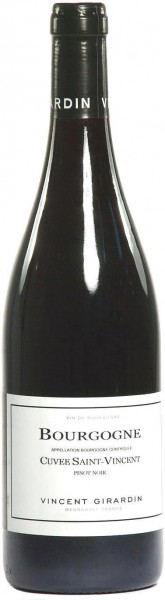 Вино Vincent Girardin, Bourgogne Pinot Noir "Cuvee Saint-Vincent", 2011