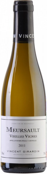 Вино Vincent Girardin, Meursault "Vieilles Vignes", 2011, 0.375 л