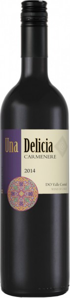 Вино Vinedos Puertas, "Una Delicia" Carmenere, Valley Central DO, 2014