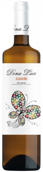 Вино Vinigalicia, "Dona Luci", Albarino, Rias Baixas DO, 2013