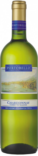 Вино Vinispa, "Portobello" Chardonnay, Terre Siciliane IGT, 2017