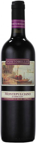 Вино Vinispa, "Portobello" Montepulciano d'Abruzzo DOC, 2016