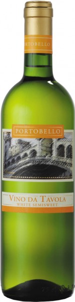 Вино Vinispa, "Portobello" White Semisweet VdT