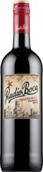 Вино Vinnico Export, "Radio Boca" Tempranillo, Valencia DO