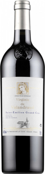 Вино "Virginie de Valandraud", Saint-Emilion Grand Cru, 2016