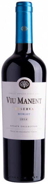 Вино Viu Manent, "Estate Collection" Reserva Merlot, 2014