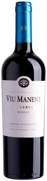 Вино Viu Manent, "Estate Collection" Reserva Merlot, 2015