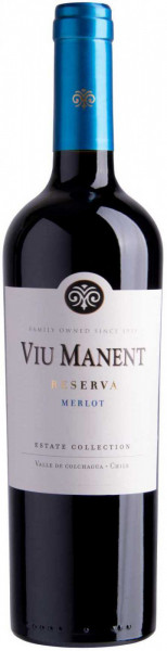 Вино Viu Manent, "Estate Collection" Reserva Merlot, 2019