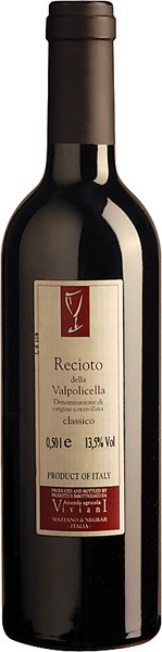 Вино Viviani, Recioto della Valpolicella Classico DOC, 2007, 0.5 л