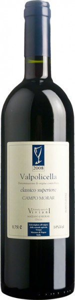 Вино Viviani, Valpolicella Classico Superiore DOC "Campo Morar", 2008