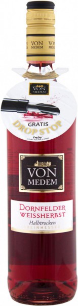 Вино Von Medem, Dornfelder Weissherbst Halbtrocken, 2012