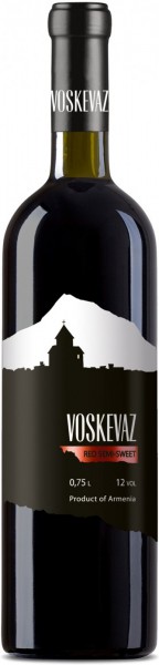 Вино Voskevaz IGT, Black & White Label, Red Semi-Sweet