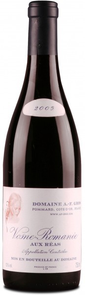 Вино Vosne-Romanee AOC Aux Reas 2005