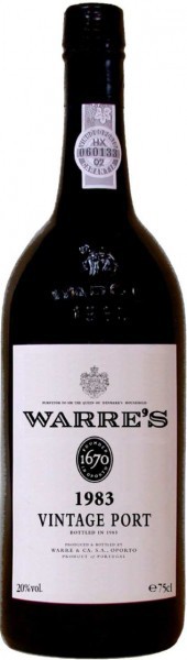 Вино Warre’s Vintage Port 1983