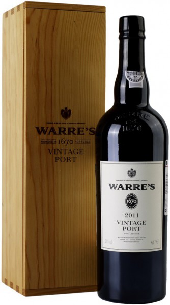Вино Warre’s Vintage Port 2011, wooden box