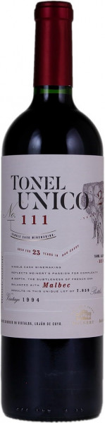 Вино Weinert, "Tonel Unico" No. 111 Malbec, 1994