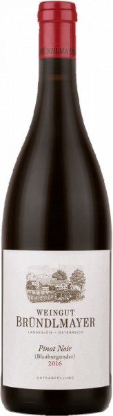 Вино Weingut Brundlmayer, Pinot Noir (Blauburgunder), 2016