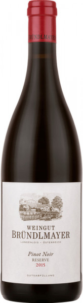 Вино Weingut Brundlmayer, Pinot Noir Reserve, 2015