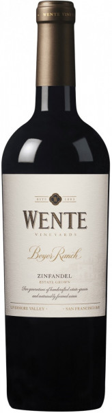 Вино Wente, "Beyer Ranch" Zinfandel, 2014