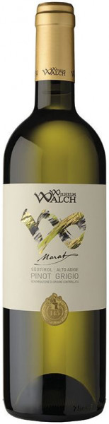 Вино Wilhelm Walch, "Marat" Pinot Grigio, Alto Adige DOC, 2017