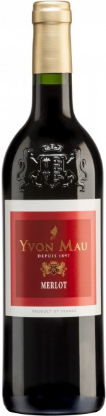Вино Yvon Mau, Merlot, 2019