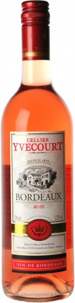 Вино Yvon Mau, "Yvecourt" Bordeaux AOC Rose
