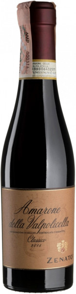 Вино Zenato, Amarone della Valpolicella Classico DOC, 2015, 0.375 л
