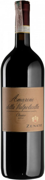 Вино Zenato, Amarone della Valpolicella Classico DOC, 2015, 1.5 л
