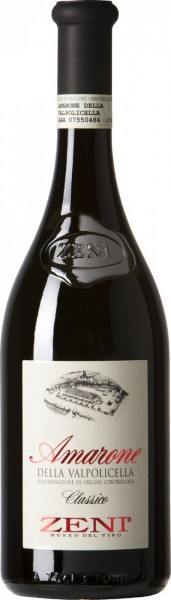 Вино Zeni, Amarone della Valpolicella Classico DOCG, 2012