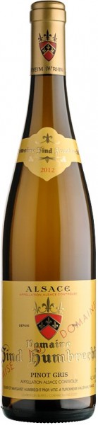 Вино Zind-Humbrecht, Pinot Gris, Alsace AOC, 2012