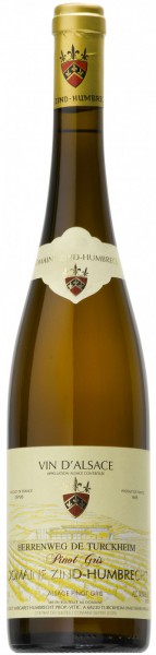 Вино Zind-Humbrecht, Pinot Gris "Herrenweg de Turckheim", Alsace AOC, 2013