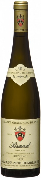 Вино Zind-Humbrecht, Riesling "Brand" Grand Cru AOC, 2009
