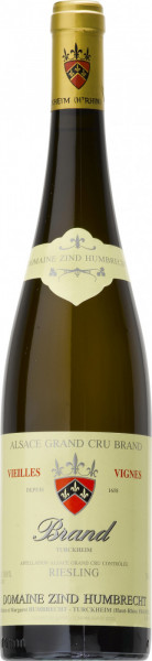 Вино Zind-Humbrecht, Riesling Grand Cru "Brand" Vieilles Vignes, Alsace AOC, 2010