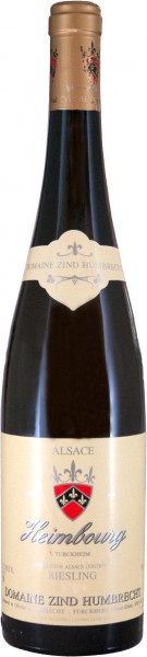 Вино Zind-Humbrecht, Riesling "Heimbourg", Alsace AOC, 2011