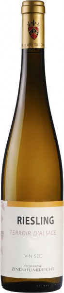 Вино Zind-Humbrecht, Riesling "Terroir d'Alsace", Alsace AOC, 2011