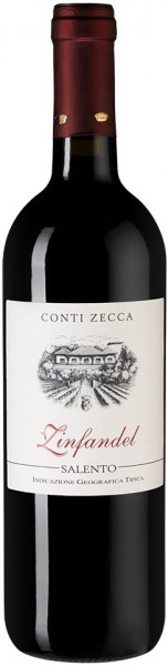 Вино Conti Zecca, Zinfandel, Salento Rosso IGT, 2021