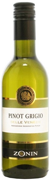 Вино Zonin, Pinot Grigio Delle Venezie IGT, 0.25 л