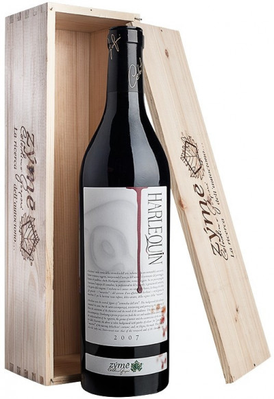 Вино Zyme,"Harlequin", Veneto Rosso IGP, 2008, wooden box