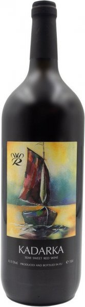 Вино Vinprom Rousse, Kadarka Red Semi-Sweet, 1.5 л