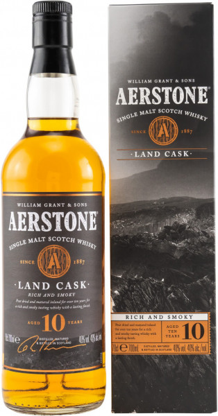 Виски "Aerstone" Land Cask, gift box, 0.7 л