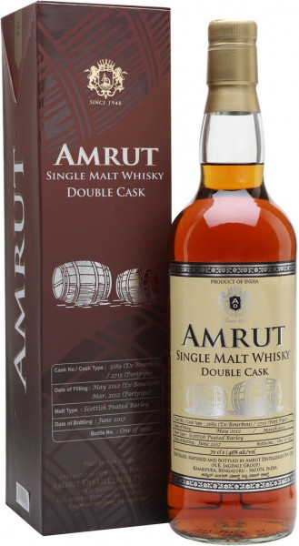 Виски "Amrut" Double Cask, 3rd Edition, gift box, 0.7 л