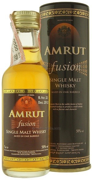 Виски "Amrut" Fusion, in tube, 50 мл