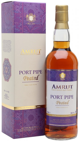 Виски "Amrut" Port Pipe Peated, gift box, 0.7 л