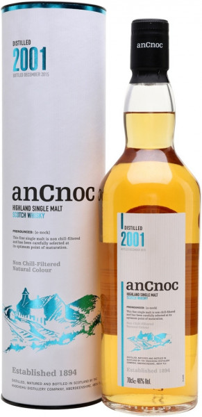Виски "An Cnoc" Vintage, 2001, in tube, 0.7 л