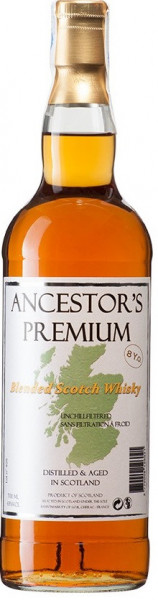 Виски "Ancestor's" Premium Blended, 0.7 л
