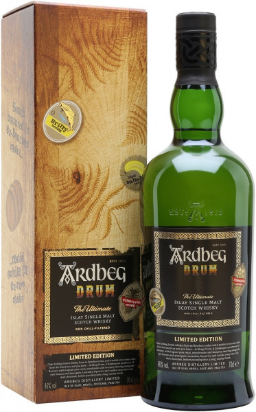 Виски Ardbeg, "Drum", gift box, 0.7 л